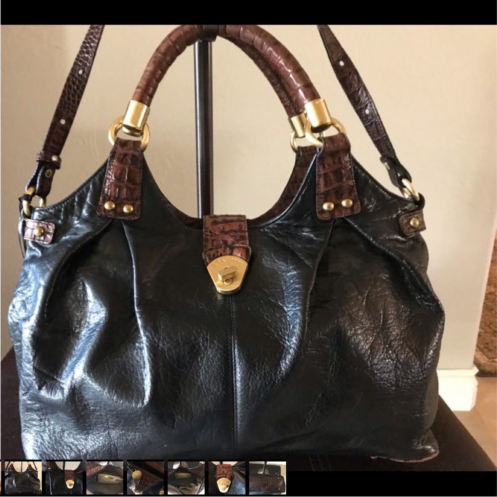 Authentic ‘Elisa Brahmin Leather Handbag….’Versatile_’Classy_